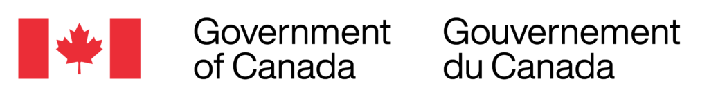 Government of Canada logo with Canadian flag and bilingual text in English and French