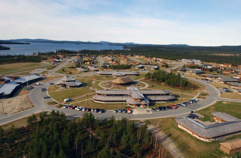 Ouje-Bougoumou Aerial