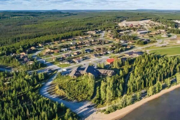 Ouje-Bougoumou Aerial Photo