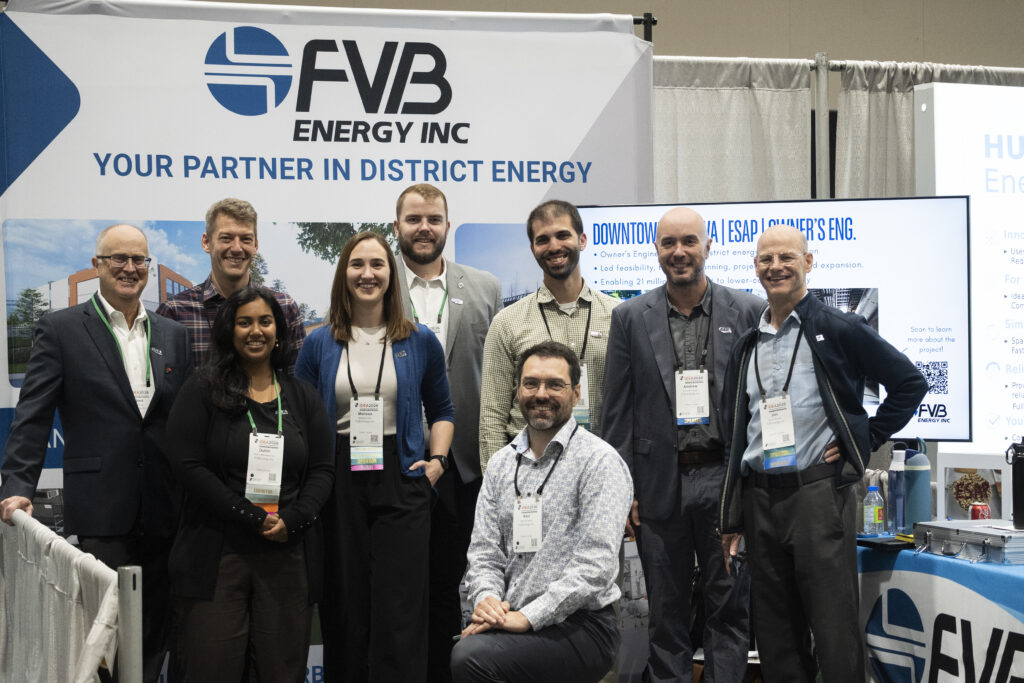 Group photo of the FVB Energy Inc. team at the IDEA conference.