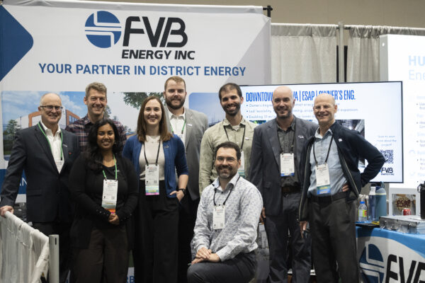 Group photo of the FVB Energy Inc. team at the IDEA conference.