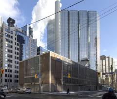 20140211. Enwave's Pearl Street Station generates steam to heat 140 buildings in downtown Toronto.